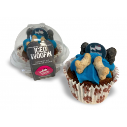 Barking Bakery Blue Iced Carob Woofin
