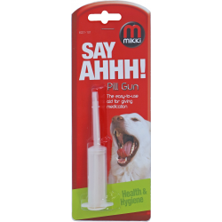 Mikki pill gun, wit transparant