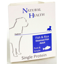 Natural Health Steamed Pure & Simple Fish & Rice 395 gr