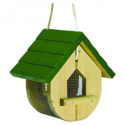 Voederhuis groen dak