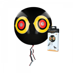 Knock Off Schrikballon Zwart