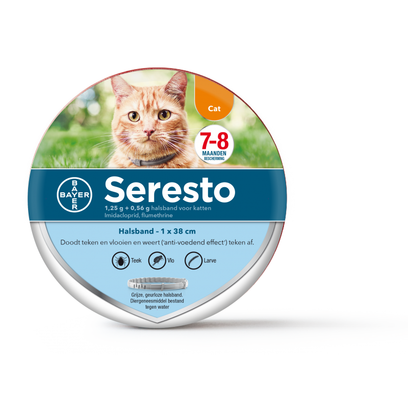 Seresto halsband voor Dierenverblijf.com