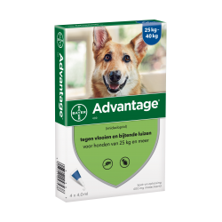 Advantage 400 voor honden vanaf 25kg