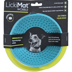 Lickimat Hond Wobble Turquoise