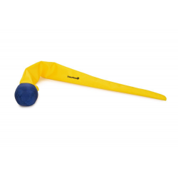 Beeztees Fetch Slingerbal - Blauw/Geel