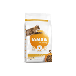 Iams Hairball Control Kip - 3 kg