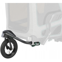 Trixie Joggingkit (S) voor fietskar Grijs/ Salie
