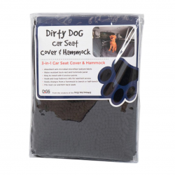 Dirty Dog Autodeken Achterbank - Grijs