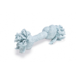 Beeztees Puppy Speeltouw 2 Knopen - Blauw