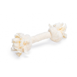 Beeztees Puppy Speeltouw 2 Knopen - Beige