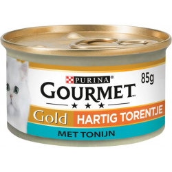 Gourmet Gold Hartig Torentje Tonijn  - 85 gram