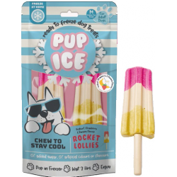 Pup Ice Raket - Yoghurt, Aardbei & Banaan