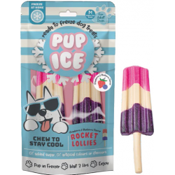 Pup Ice Raket - Aardbei & Bosbessen