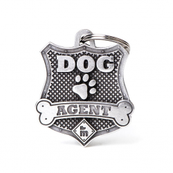 Penning enkelzijdig Hond Agent Badge