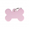 Penning dubbelzijdig Hond Big Pink Bone