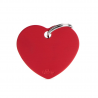 Penning Dubbelzijdig Hond Big Red Heart