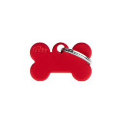 Penning Dubbelzijdig Hond Small Red Bone