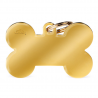 Penning dubbelzijdig Hond XL Gold Bone