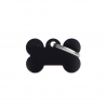 Penning dubbelzijdig Hond Small Black Bone