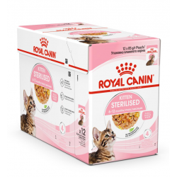 Royal Canin kat kitten Sterilised Jelly 12x85gr