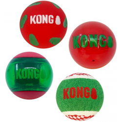 Kong Kerst Holiday Occasions Balls - 4 stuks