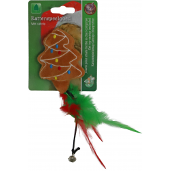Kerstboom met Catnip, Veren en Bel