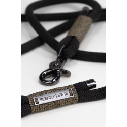 Frenky Lewis Dog Leash - Boba Black