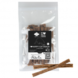 I Love Happy Cat Snack-Sticks Met Kalkoen