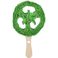 Loofah lolly op houten stokje Trixie