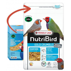 Nutribird Gold crumble tropische vogels 1kg