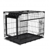 Topline draadkooi schuif -& vouwdeur Zwart - 91 cm
