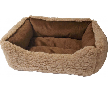Divan Schapenwol Beige/Bruin Divan Schapenwol Beige/Bruin