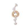 Quapas! Coffeewood Knotted Pull Ring S