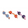 BZ Puppy Pluche Koord met Vinyl  Ball