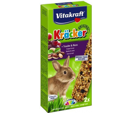 Vitakraft Druif & Noot Kräcker - Konijn
