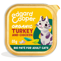 Edgard & Cooper Kat Adult Organic Kalkoen & Kip Paté