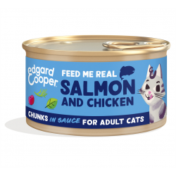 Edgard & Cooper Kat Adult  Zalm & Kip Chunks