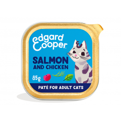 Edgard & Cooper Kat Adult Zalm & Kip Paté