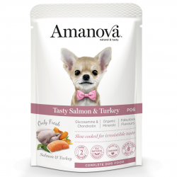Amanova Hond Salmon & Turkey Delight 100gr