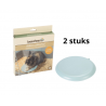 BZ KOELPAD MINT - 2 stuks - 21X21X3,5 - Koelschijf konijn - verkoeling konijn en knaagdier