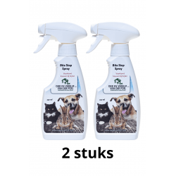 Bite Stop Spray - 250ML - 2 stuks - stop bijten en kauwen - bittere smaak - hond - kat - konijn - knaagdier