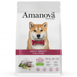 Amanova Hond Adult Obesity Turkey Delight 10 kg