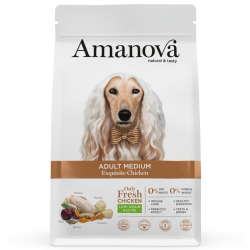 Amanova Hond Adult Medium Exquisite Chicken 12 KG
