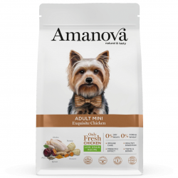 Amanova Hond Adult Mini Exquisite Chicken 2 KG