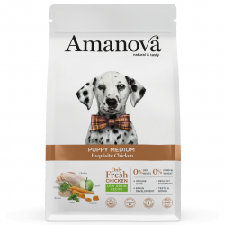 Amanova Hond Puppy Medium Exquisite Chicken 2 KG