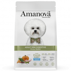 Amanova Hond Adult Mini Digestive Rabbit 800 GR