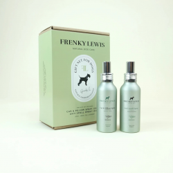 Frenky Lewis Gift Set Noble Woods Car & Pillow Spray & Anti Smell Spray