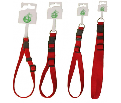 Nylon Halsband - Rood