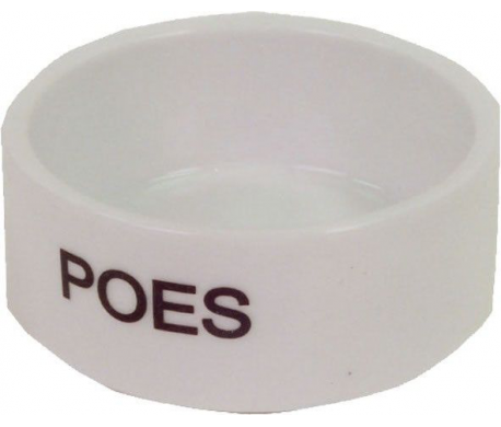 Katteneetbak 'poes' - wit Katteneetbak 'poes' - wit