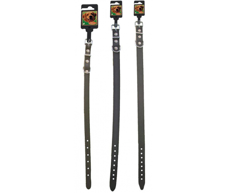 Leren Halsband - Donkerbruin